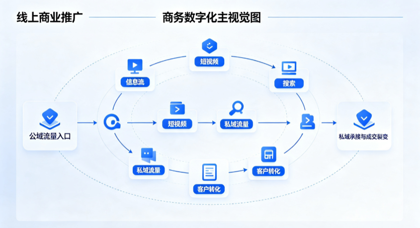 洱源县线上商业推广怎么做？全域流量闭环搭建与低成本转化实战指南